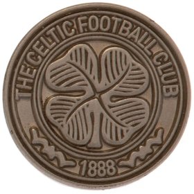 Celtic FC Antique Silver Crest Badge