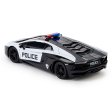 (image for) Lamborghini Aventador Radio Controlled Car 1:24 Scale Police