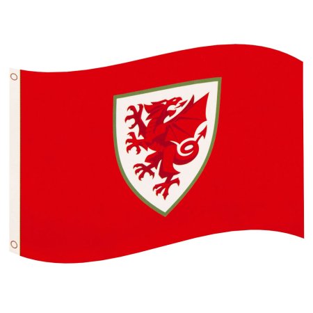 (image for) FA Wales Core Crest Flag