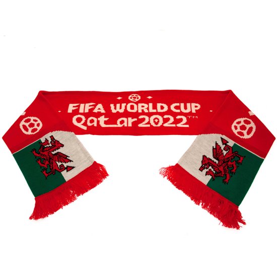 (image for) FIFA World Cup Qatar 2022 Wales Scarf