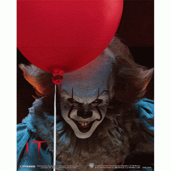 (image for) IT 3D Print Pennywise - Click Image to Close