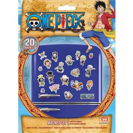 (image for) One Piece Fridge Magnet Set