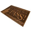 (image for) The Lord Of The Rings Rubber Doormat