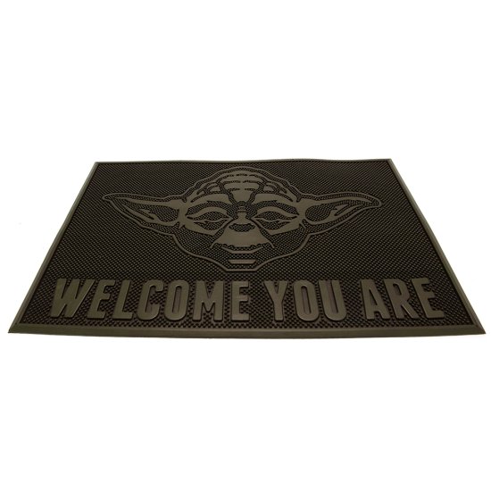 (image for) Star Wars Rubber Doormat Yoda - Click Image to Close