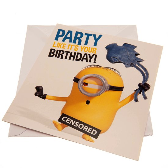 (image for) Minions Birthday Card Party