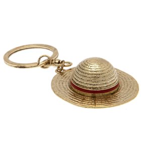 (image for) One Piece 3D Metal Keyring Straw Hat