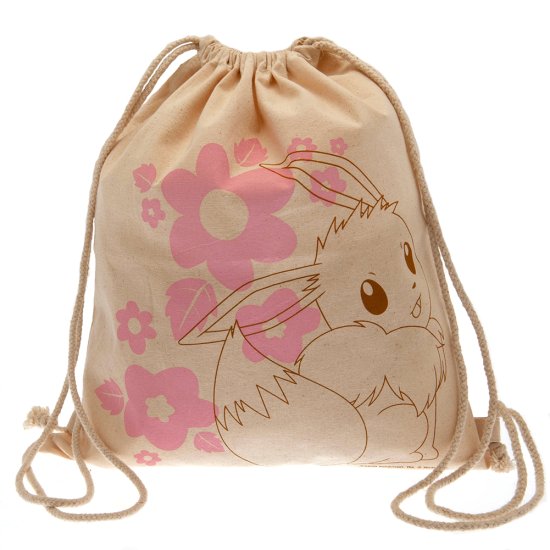 (image for) Pokemon Canvas Drawstring Bag Eevee