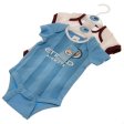 (image for) Manchester City FC 2 Pack Bodysuit 0/3 mths ES
