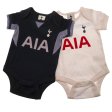 (image for) Tottenham Hotspur FC 2 Pack Bodysuit 0/3 mths GD