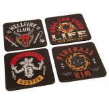 (image for) Stranger Things Coaster Set Hellfire Club