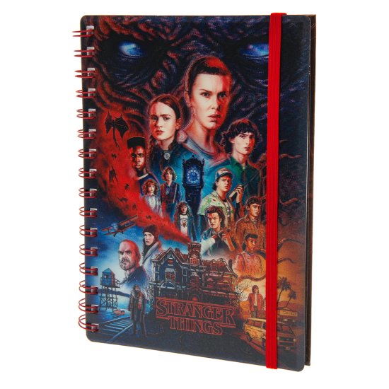 (image for) Stranger Things 4 3D Notebook Vecna