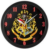 (image for) Harry Potter Wall Clock Hogwarts