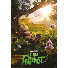 (image for) I Am Groot Poster Chill Time 23