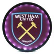 (image for) West Ham United FC Metal LED Logo Sign