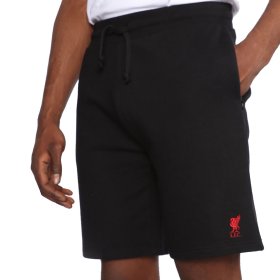 (image for) Liverpool FC Sweat Shorts Mens Black Small