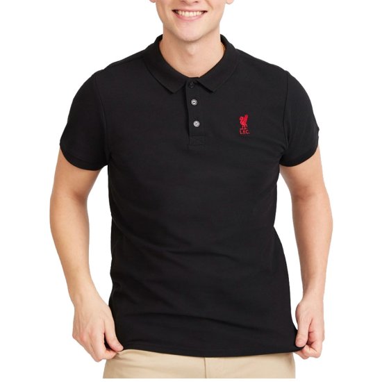 (image for) Liverpool FC Conninsby Polo Mens Black Small