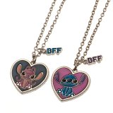 (image for) Lilo & Stitch Fashion Jewellery BFF Necklace Set