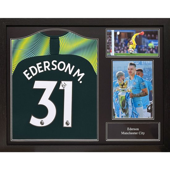 (image for) Everton FC Ferguson Signed Shirt (Framed)