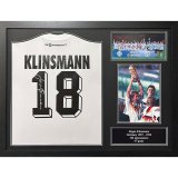 (image for) Germany Klinsmann Signed Shirt (Framed)