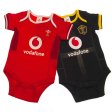 Wales RU 2 Pack Bodysuit 0/3 mths SP