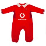 (image for) Wales RU Sleepsuit 3/6 mths SP