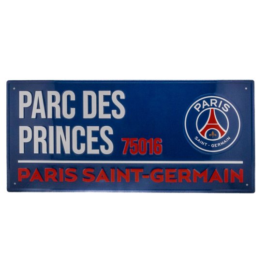 (image for) Paris Saint Germain FC Colour Street Sign