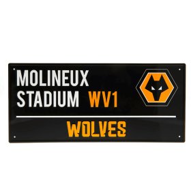 Wolverhampton Wanderers FC Colour Street Sign