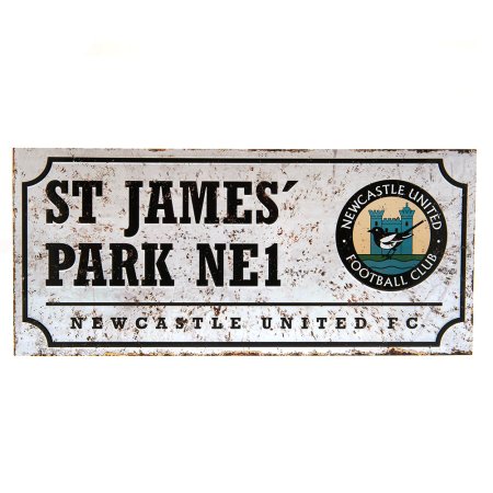 (image for) Newcastle United FC Retro Street Sign