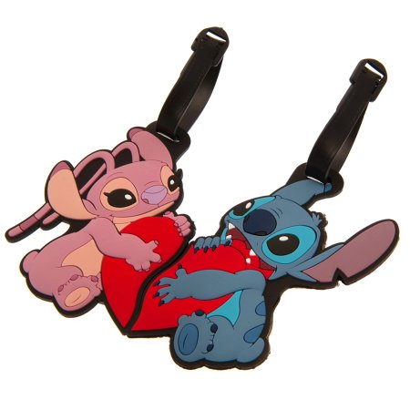 (image for) Lilo & Stitch Luggage Tags Hearts