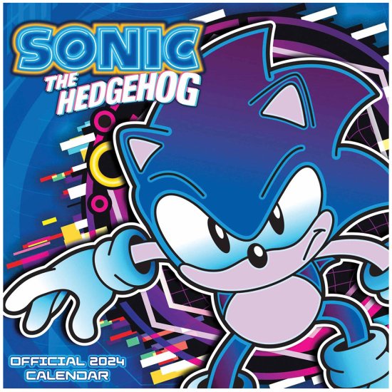 (image for) Sonic The Hedgehog Square Calendar 2024