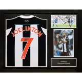 (image for) Newcastle United FC Joelinton Signed Shirt (Framed)