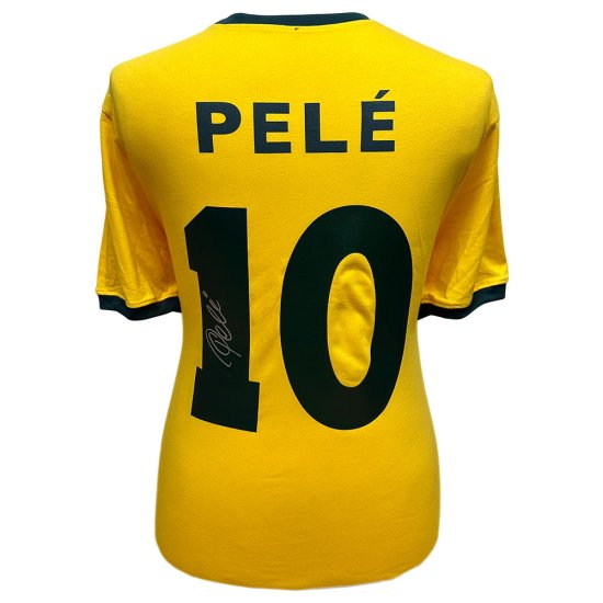 (image for) Brasil 1970 Pele Signed Shirt