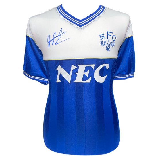 (image for) Everton FC 1986 Lineker Signed Shirt