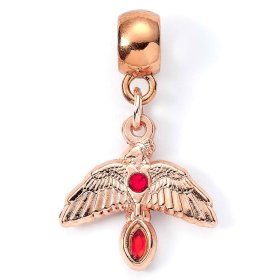 (image for) Harry Potter Rose Gold Plated Charm Fawkes