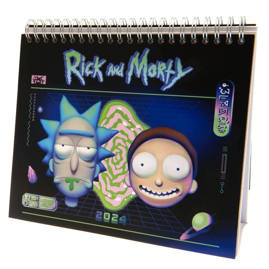 (image for) Rick And Morty Desktop Calendar 2024