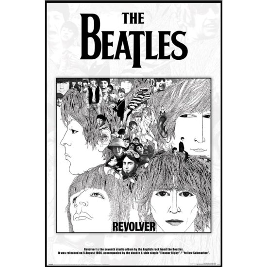 (image for) The Beatles Poster Revolver 9