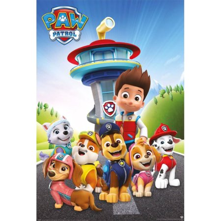 (image for) Paw Patrol Poster Ready For Action 100