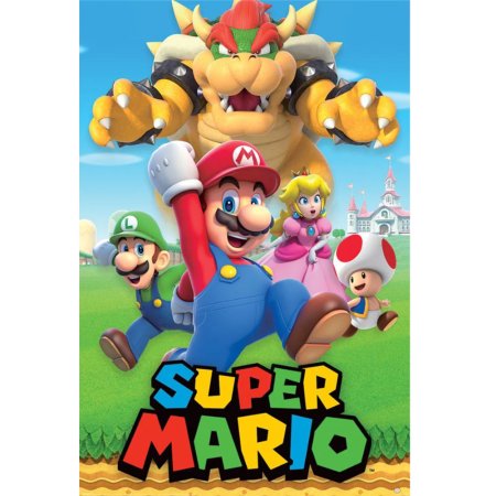 (image for) Super Mario Poster Montage 34