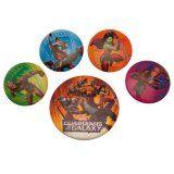 Guardians Of The Galaxy Button Badge Set