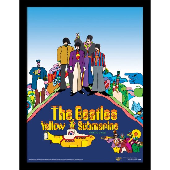 (image for) The Beatles Picture Yellow Submarine 16 x 12