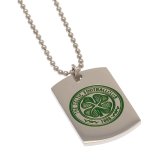 (image for) Celtic FC Enamel Crest Dog Tag & Chain