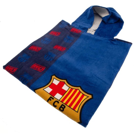 (image for) FC Barcelona Kids Hooded Poncho