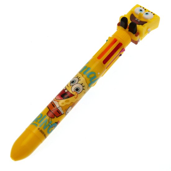 (image for) SpongeBob SquarePants Multi Coloured Pen - Click Image to Close