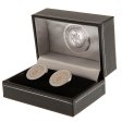(image for) Manchester City FC Stainless Steel Round Cufflinks