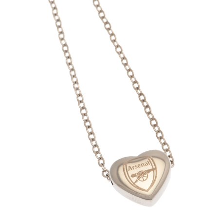 (image for) Arsenal FC Stainless Steel Heart Necklace