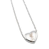 (image for) Liverpool FC Stainless Steel Heart Necklace