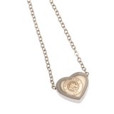 Manchester City FC Stainless Steel Heart Necklace