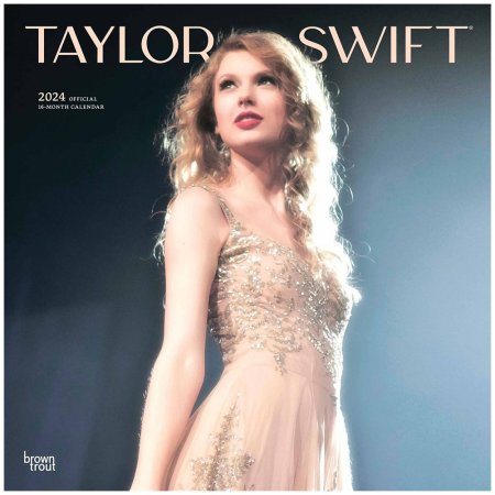 (image for) Taylor Swift Square Calendar 2024