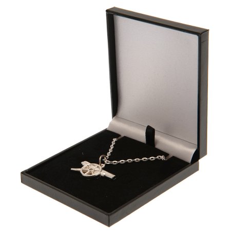 (image for) Arsenal FC Silver Plated Boxed Pendant GN