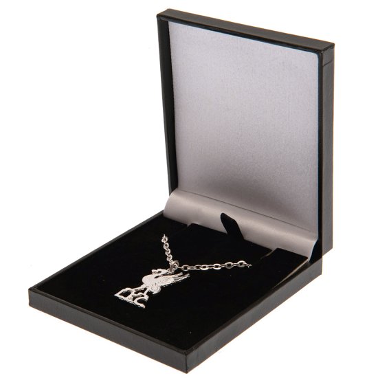 (image for) Liverpool FC Silver Plated Boxed Pendant LB - Click Image to Close